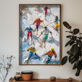 Wallity Cuadro Decorativo Multicolor HUM075